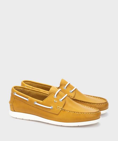 Boat shoes | HARRISON 1560-2576BY1 | YELLOW | Martinelli