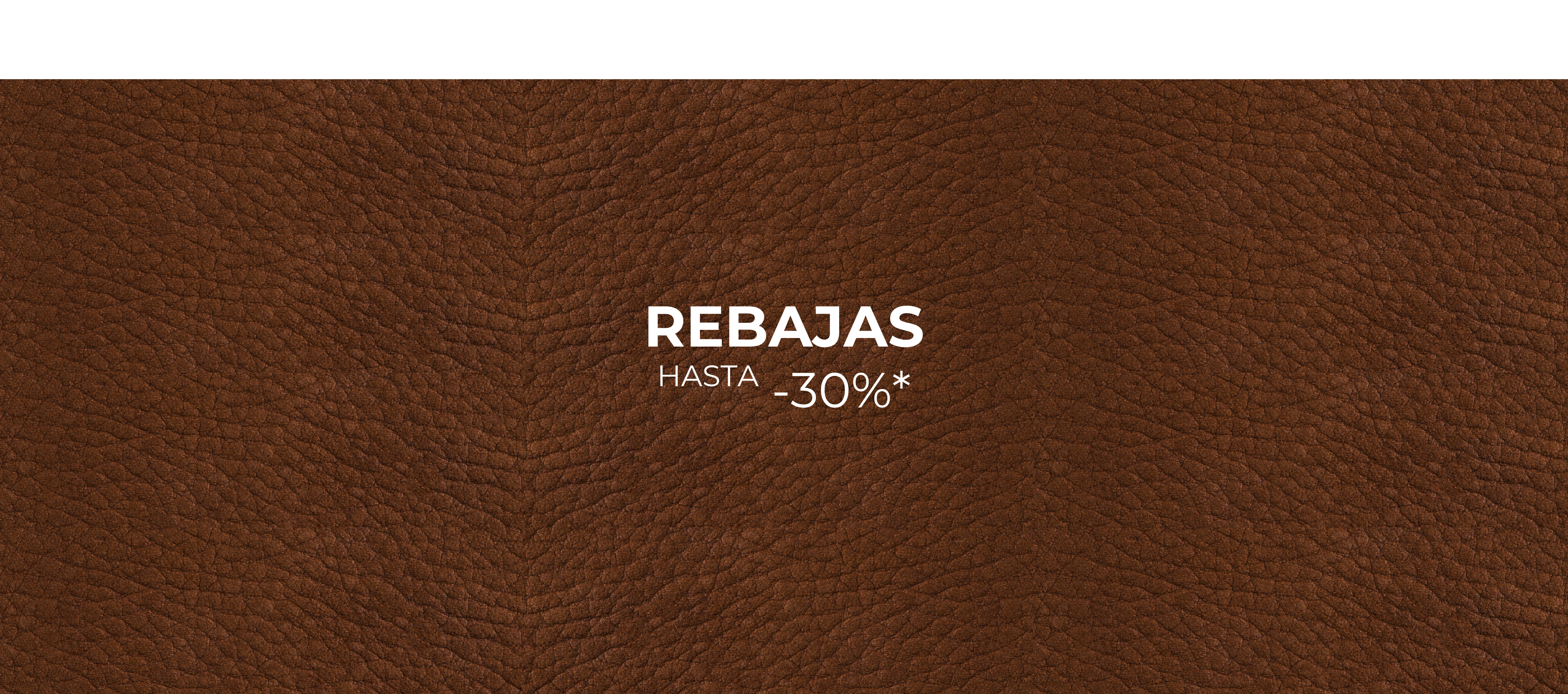 Rebajas hasta -30%