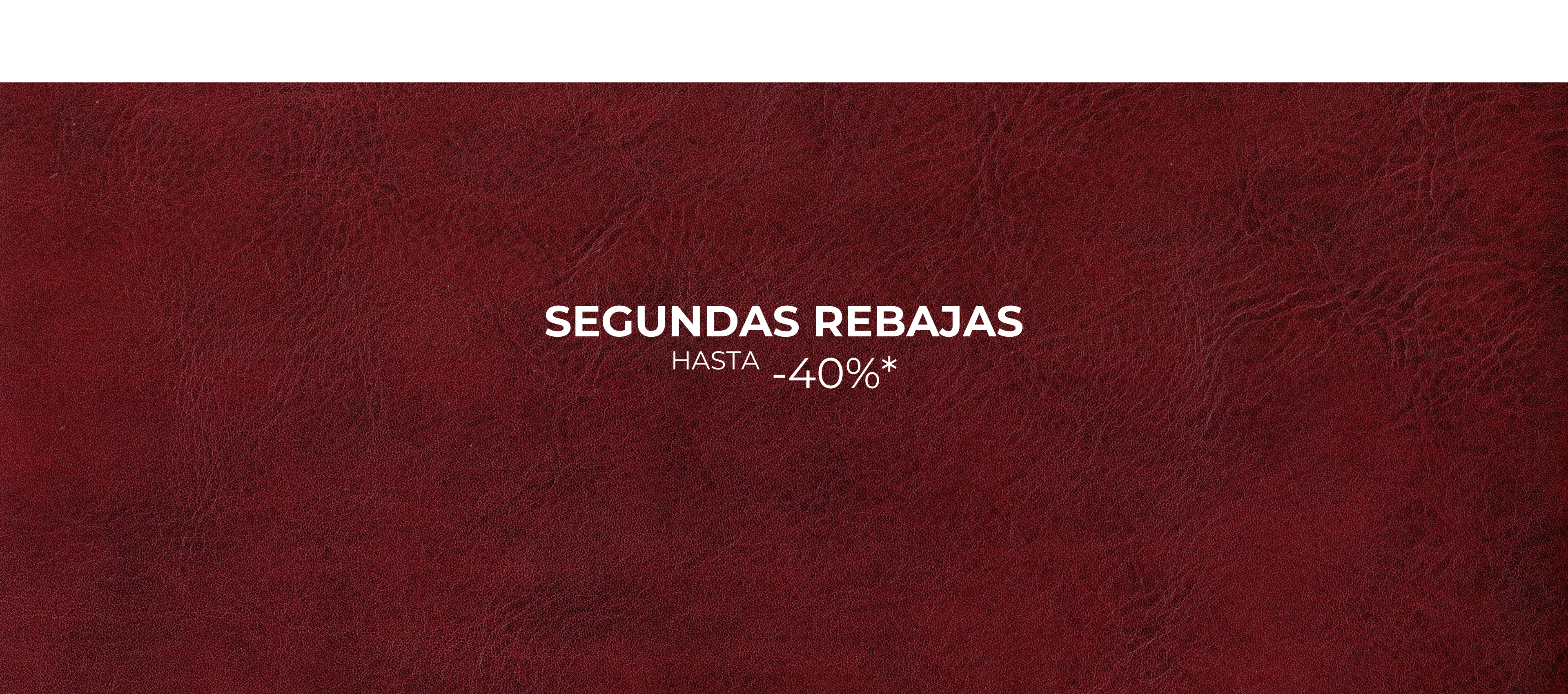 Rebajas hasta -40%