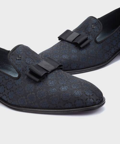 Slip on Loafers | CHARLESTOWN 1625-2772TR | NAVY | Martinelli