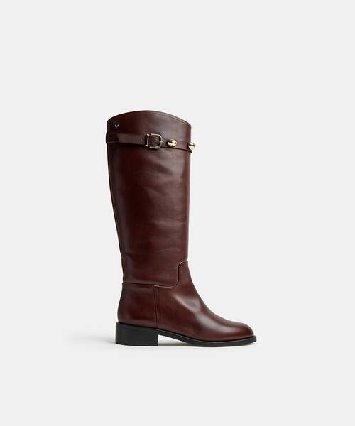 Women leather boots , RESSI 1718 , RESSI 1718-A914C , OLMO