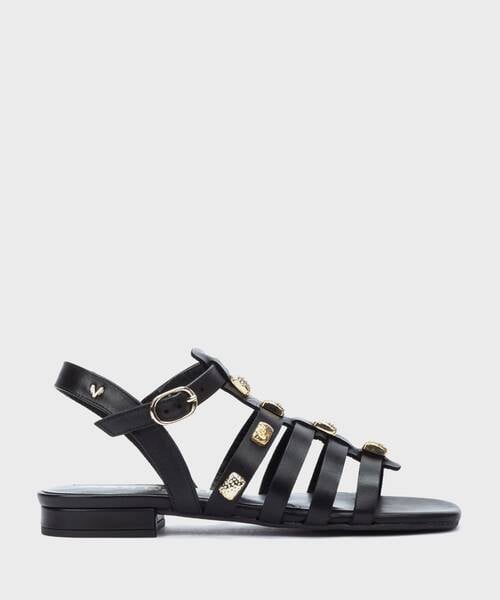 Sandalias planas | PALTROW 1699-B193E | BLACK | Martinelli