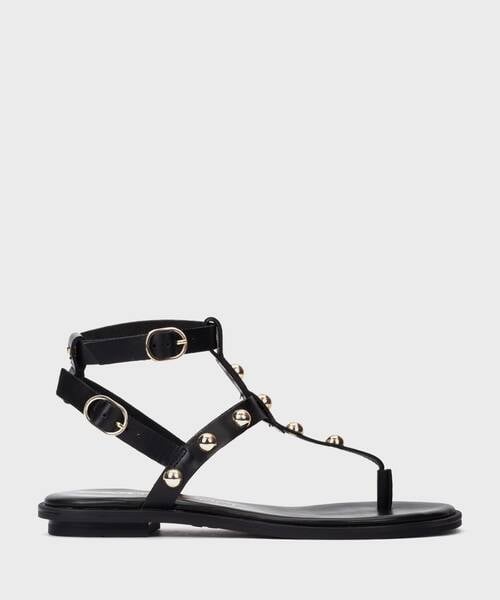 Flat Sandals | MAZZINI 1535-B158K | BLACK | Martinelli