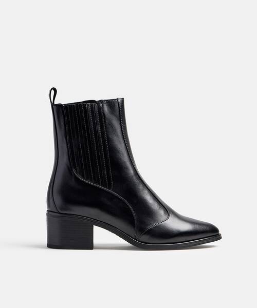 Women ankle boots , ZINNIA 1603 , ZINNIA 1603-A818K , BLACK