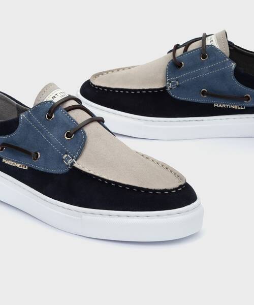 Boat shoes | RAWSON MT1659-2714W | STONE | Martinelli