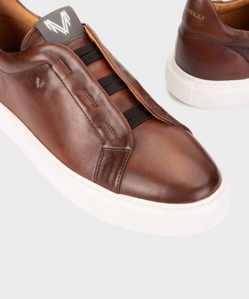 Sneakers | HASTINGS 1738-2951L | CAFE | Martinelli