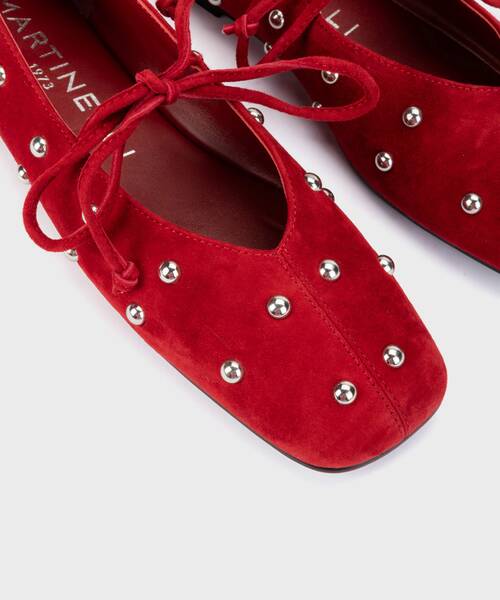 Ballet flats | GRENELLE S055-B645AY | RED | Martinelli