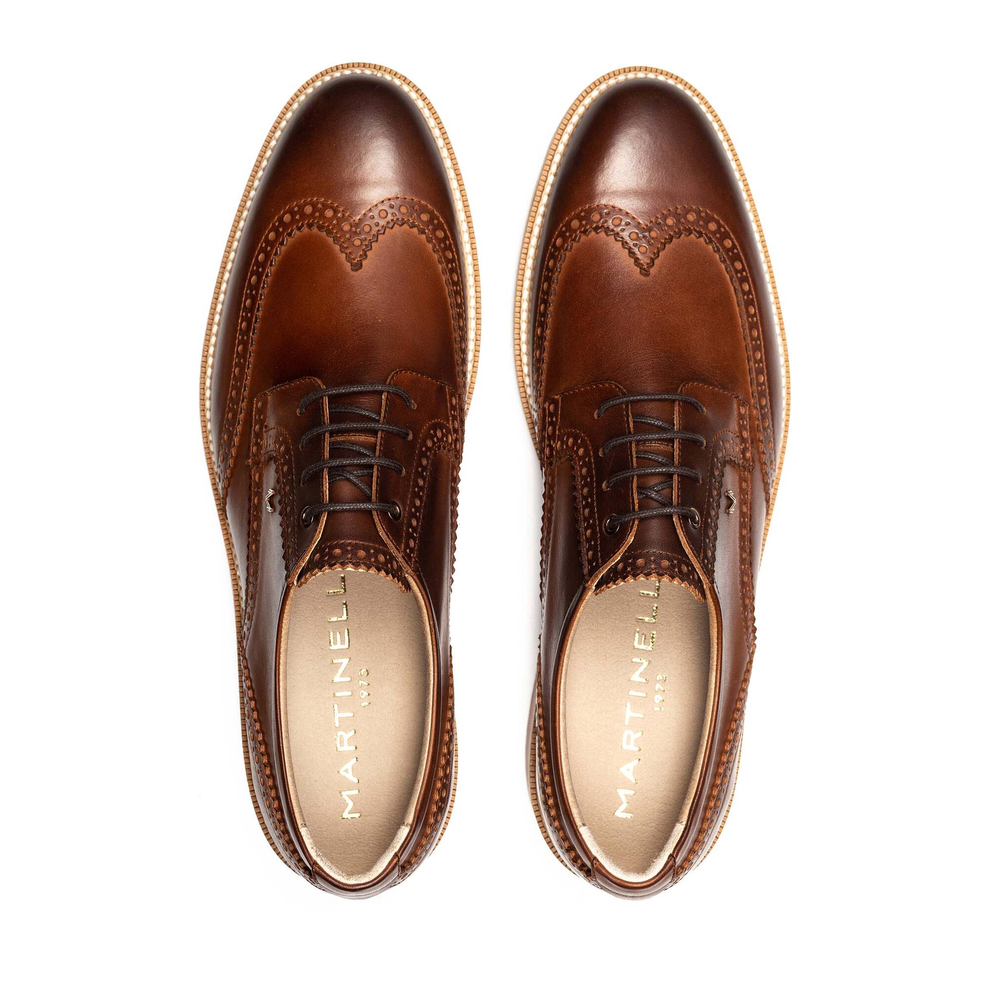 Lace up shoes | WATFORD 1689-2886Z, CUERO, large image number 100-1689-2886Z_202_Martinelli_WATFORD_CUERO_full.jpg | null