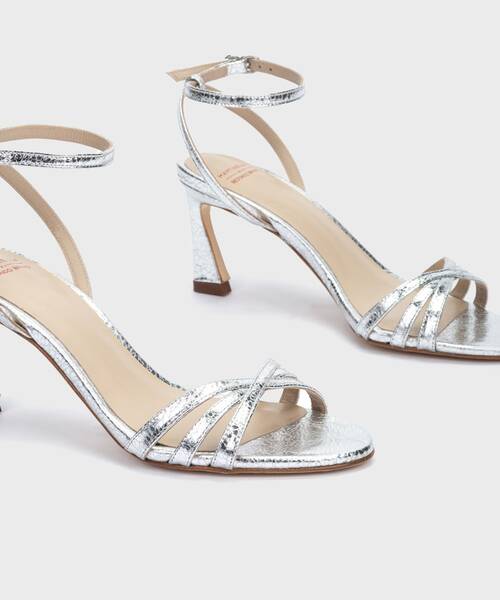 Heeled Sandals | ESPINELA 1769-B445RN | PLATA | Martinelli