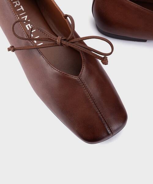 Ballerines | GRENELLE S055-B721DY | CAFE | Martinelli