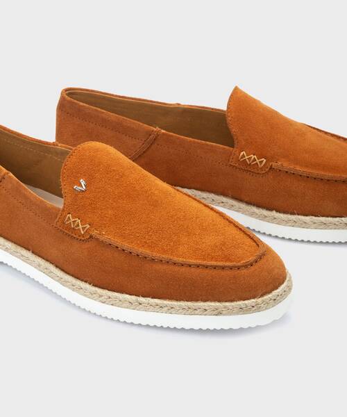 Slip on Loafers | THAMES 1694-2872W | PEACH | Martinelli