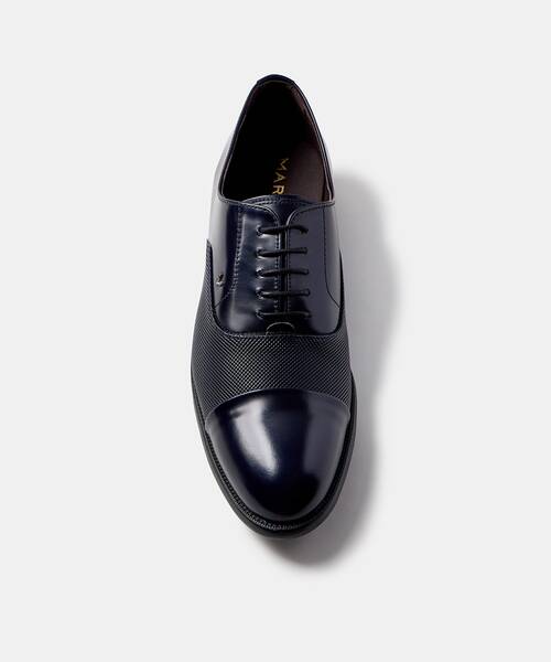 Men lace-up shoes in antique leather , ARLINGTON 1691 , ARLINGTON 1691-2859T , MARINO