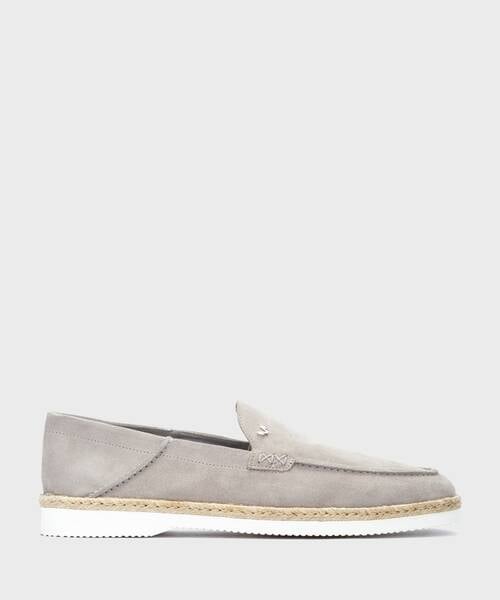 Slip on Loafers | THAMES 1694-2872W | STONE | Martinelli