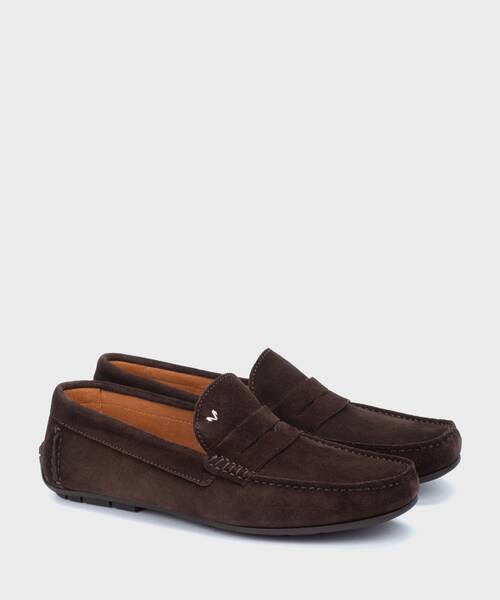 Slip on Loafers | PACIFIC 1411-2496X | DARKBROWN | Martinelli