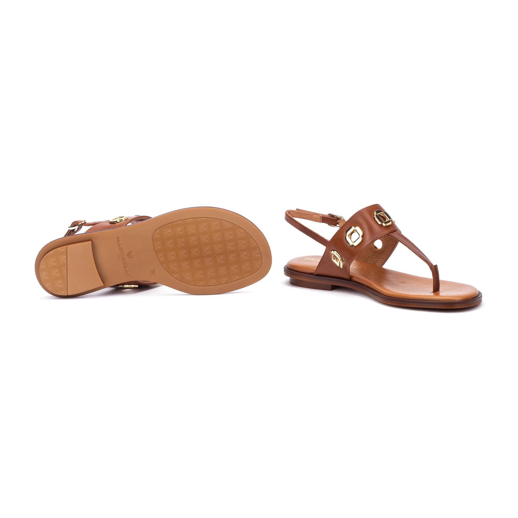 Flat Sandals | MAZZINI 1535-B252C, CUERO, large image number 70-1535-B252C_202_Martinelli_MAZZINI_CUERO_full.jpg | null