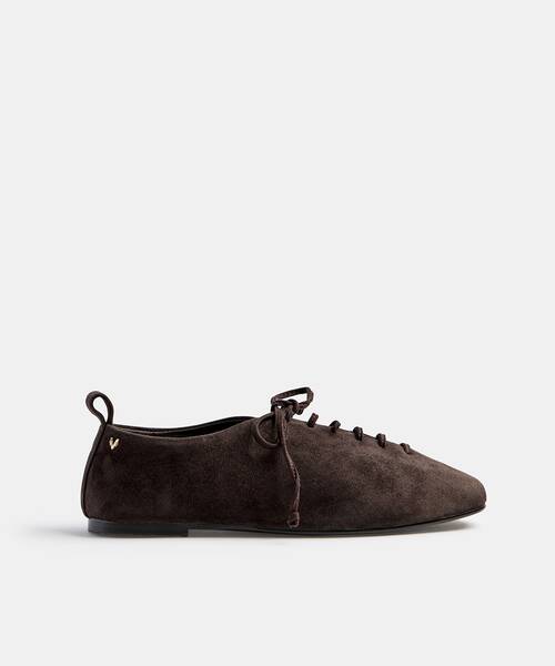 Women suede flats , COLETTE S053 , COLETTE S053-B639AY , TESTA