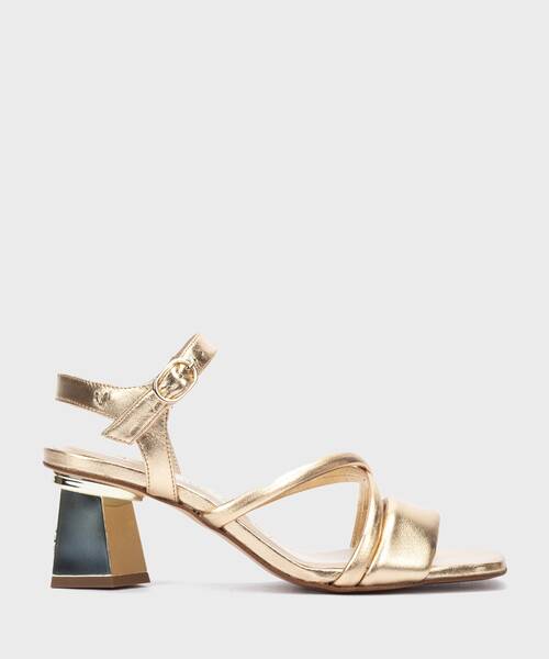 Heeled Sandals | CARMINE 1704-B215S | GOLD | Martinelli