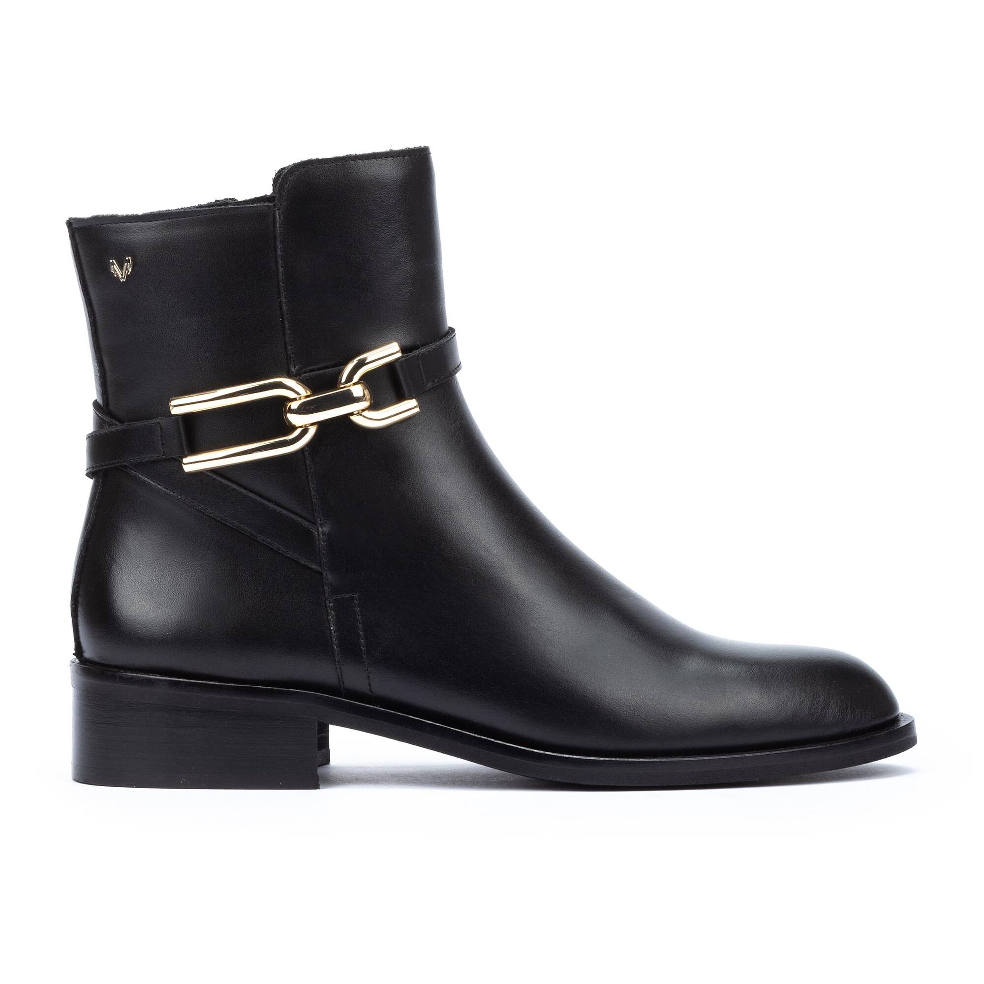 Flat Ankle Boots | RESSI 1718-A903P, BLACK, large image number 10-1718-A903P_000_Martinelli_RESSI_BLACK_full.jpg | null