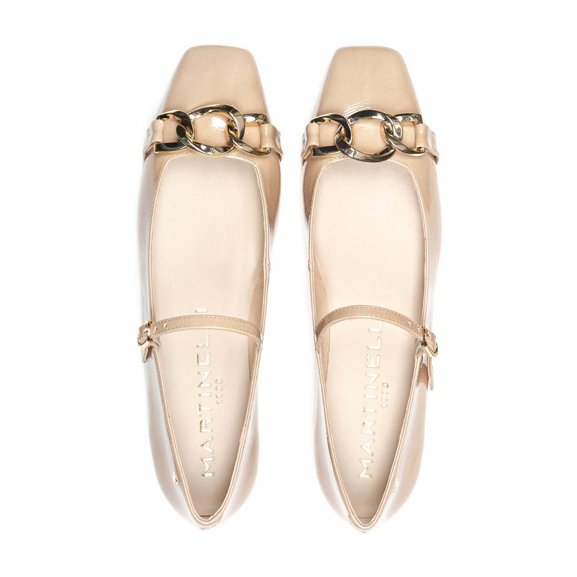 Ballet flats | ORSOLA 1742-B326D, STONE, large image number 100-1742-B326D_090_Martinelli_ORSOLA_STONE_full.jpg | null