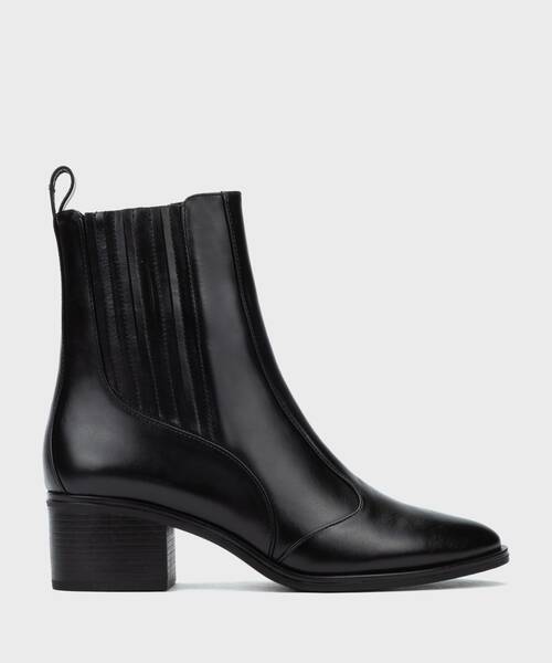 Heeled Ankle Boots | ZINNIA 1603-A818K | BLACK | Martinelli