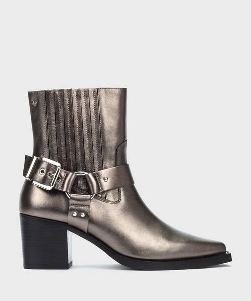 Heeled Ankle Boots | KAYLA 1666-B094S | STONE | Martinelli