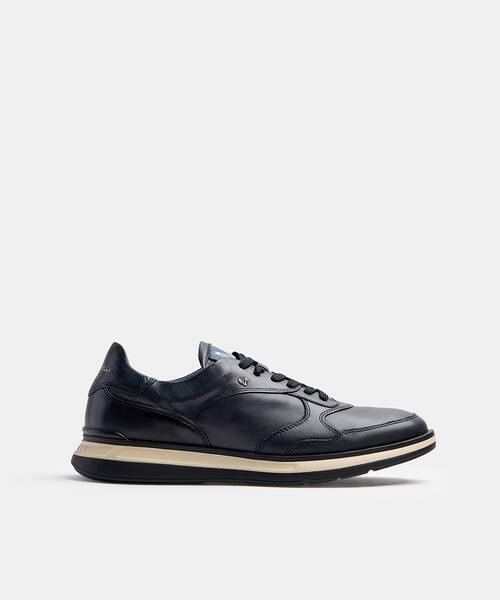 Men elegant sneaker , WALDEN 1606 , WALDEN 1606-2791LA , BLUE