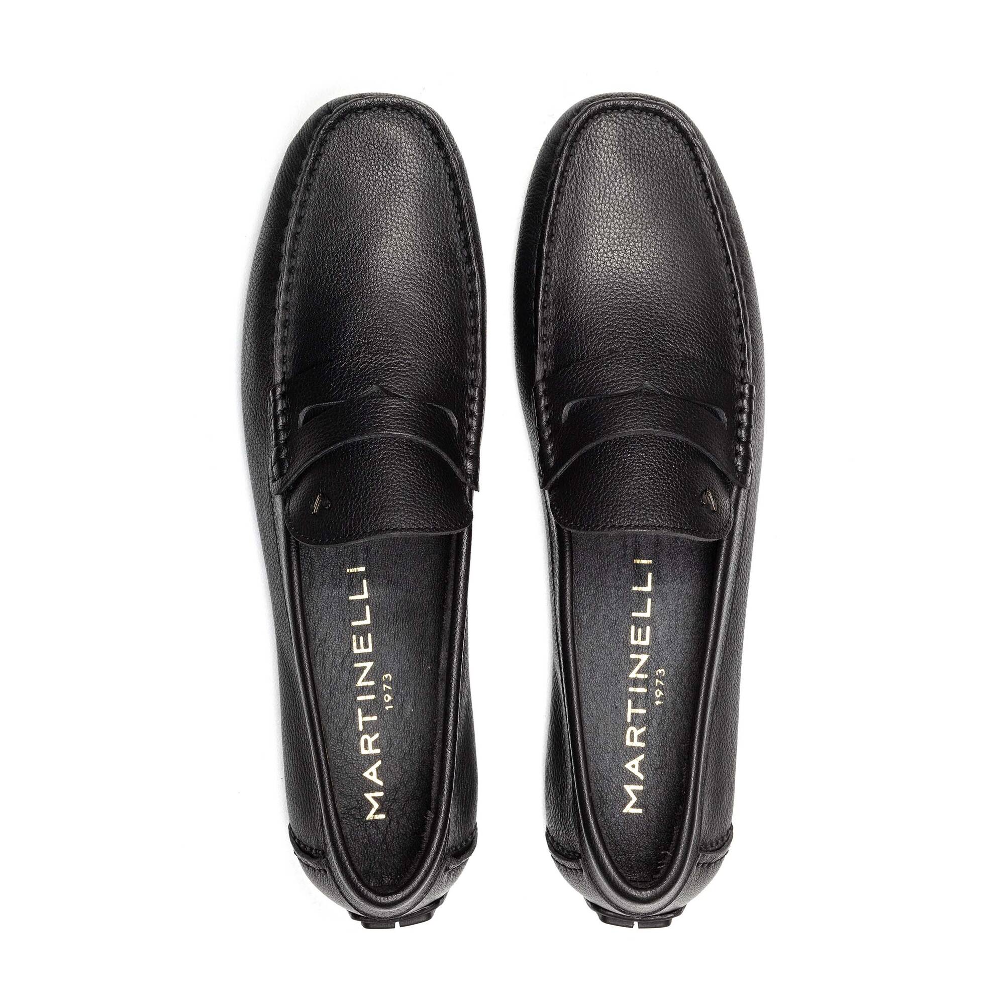 Slip on Loafers | PACIFIC 1411-2496DYM, BLACK, large image number 100-1411-2496DYM_000_Martinelli_PACIFIC_BLACK_full.jpg | null