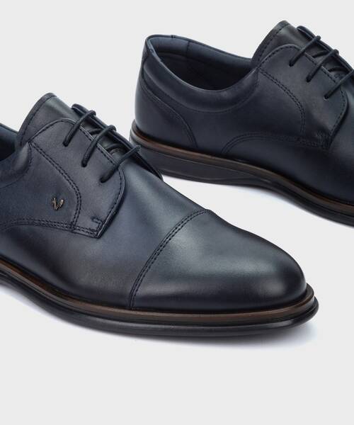 Lace up shoes | DUOMO MT1562-2658C | BLUE | Martinelli