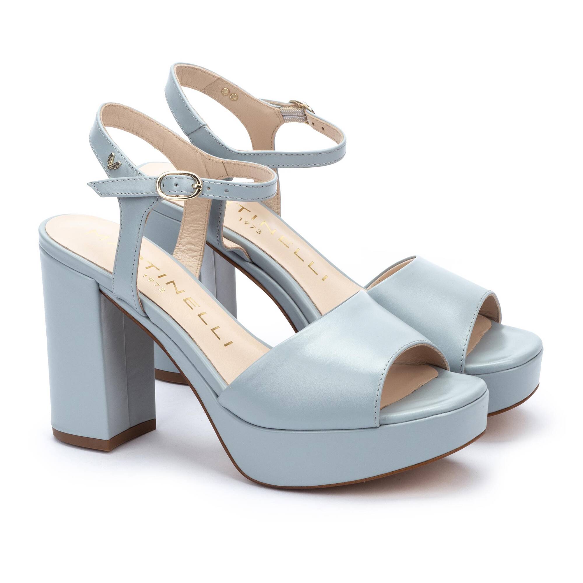 Heeled Sandals | DUNAWAY 1488-A879P, CIELO, large image number 20-1488-A879P_9558_Martinelli_DUNAWAY_CIELO_full.jpg | null