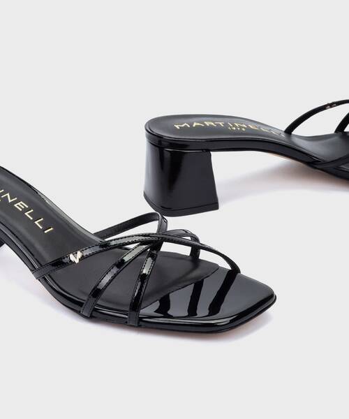 Heeled Sandals | VETTABBIA 1751-B422H | BLACK | Martinelli