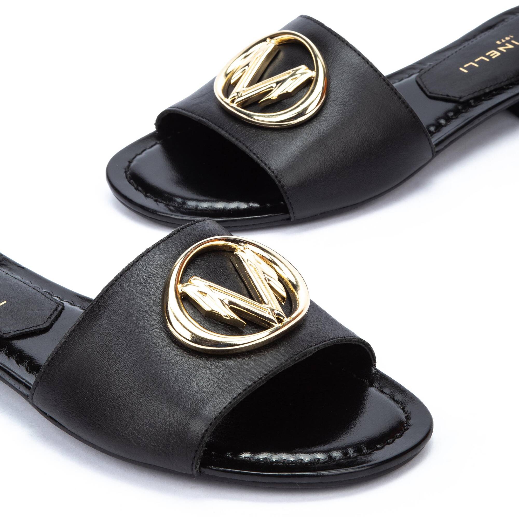 Sandalias planas | ELYSEES 1561-A593Z, BLACK, large image number 60-1561-A593Z_000_Martinelli_ELYSEES_BLACK_full.jpg | null