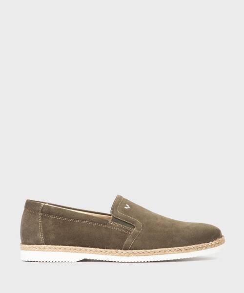 Slip on Loafers | KENT C042-Z006W | OLIVE | Martinelli