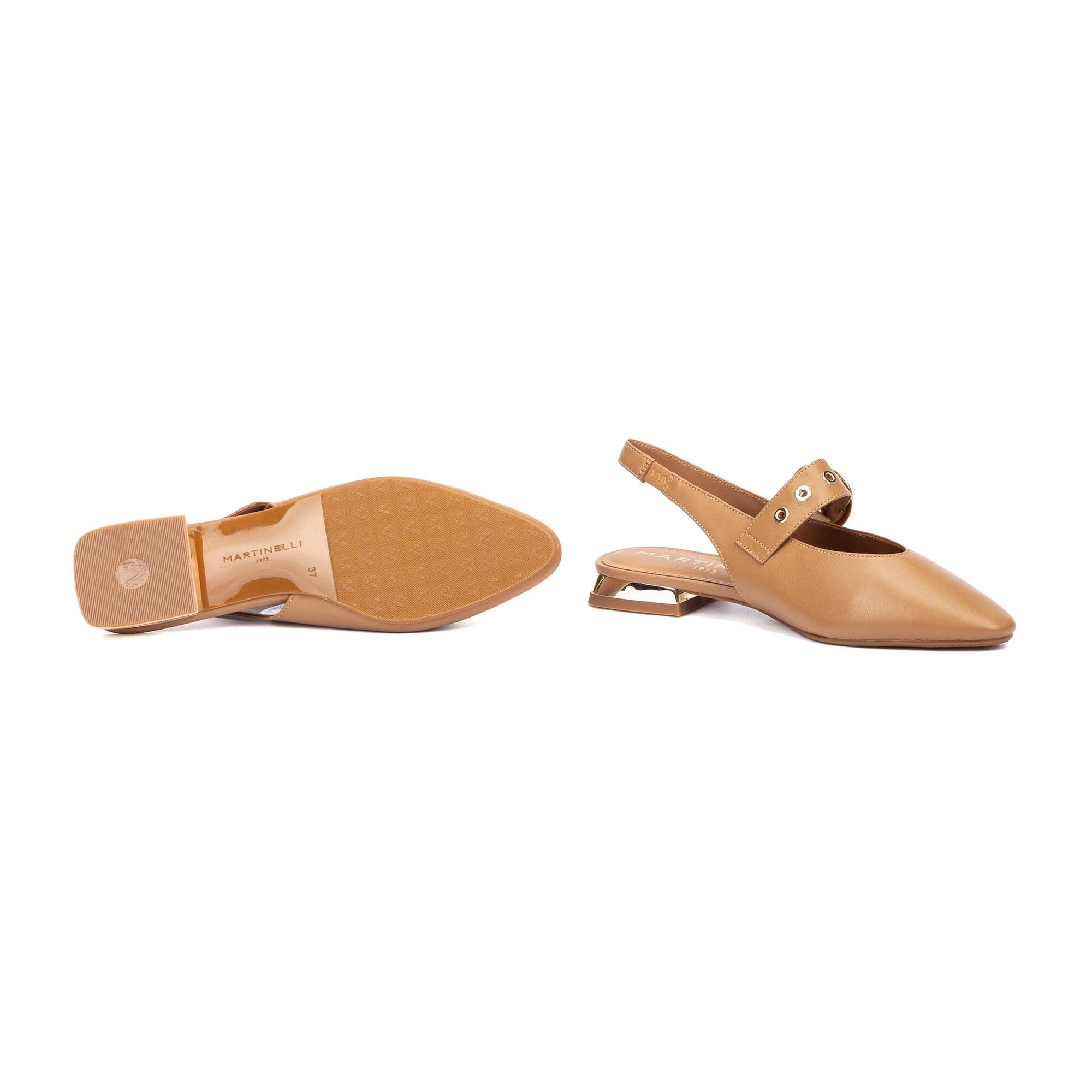 Ballet flats | VESCIA S009-B547PY, CAMEL, large image number 70-S009-B547PY_751_Martinelli_VESCIA_CAMEL_full.jpg | null