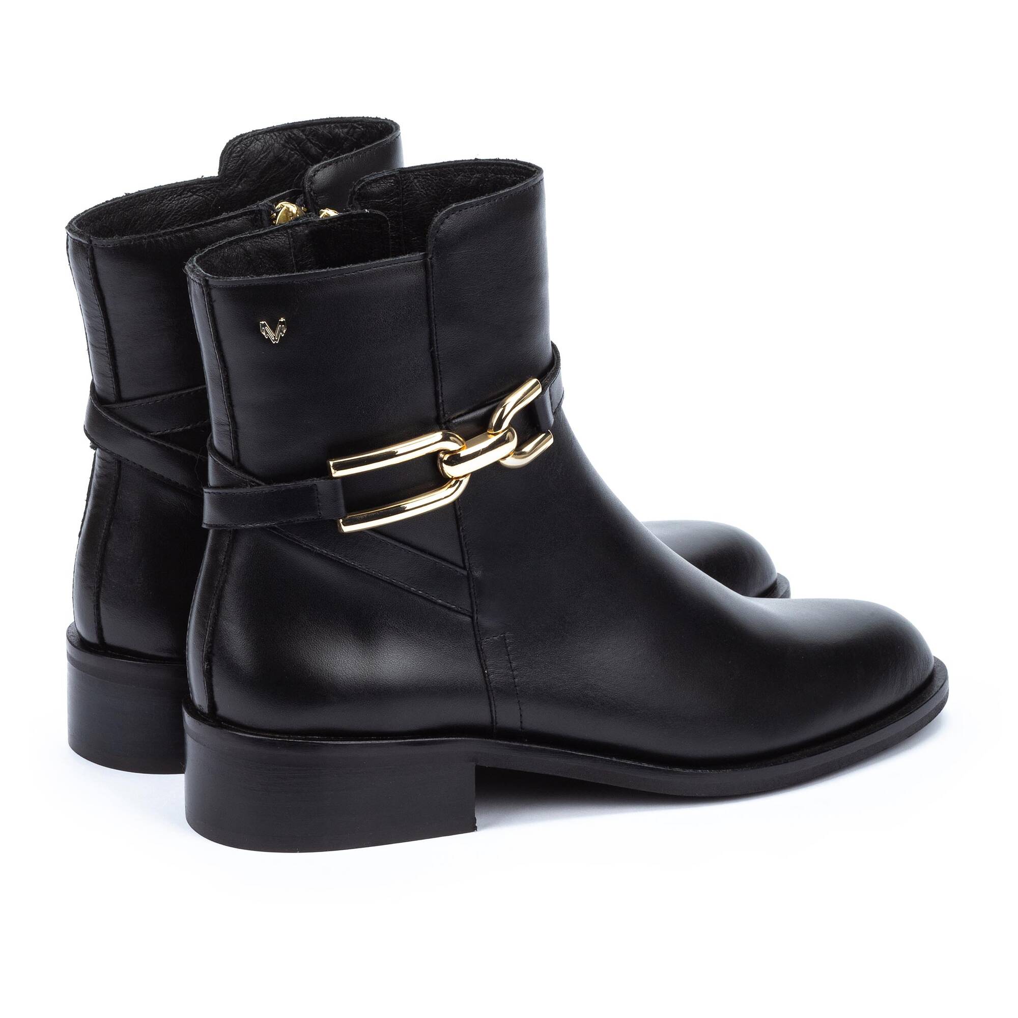 Flat Ankle Boots | RESSI 1718-A903P, BLACK, large image number 30-1718-A903P_000_Martinelli_RESSI_BLACK_full.jpg | null