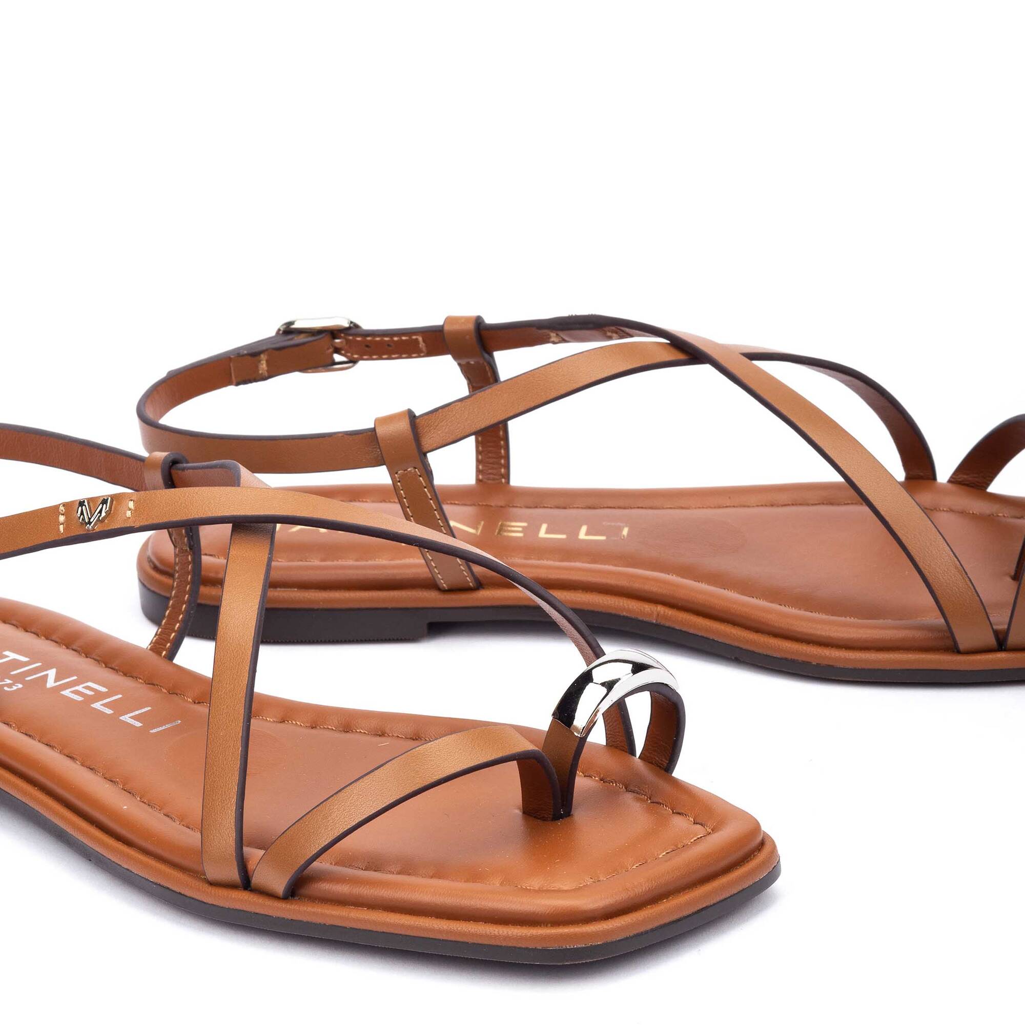 Flat Sandals | BELISARIO S034-B571CY, CUERO, large image number 60-S034-B571CY_202_Martinelli_BELISARIO_CUERO_full.jpg | null