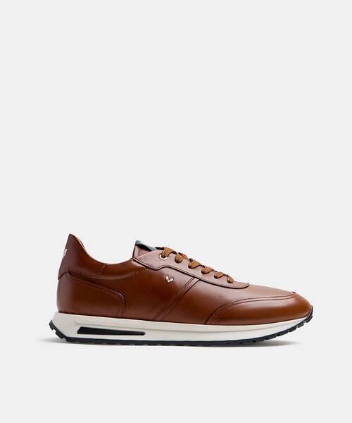 Men elegant sneaker , HANBURY 1741 , HANBURY 1741-2930C , CUERO