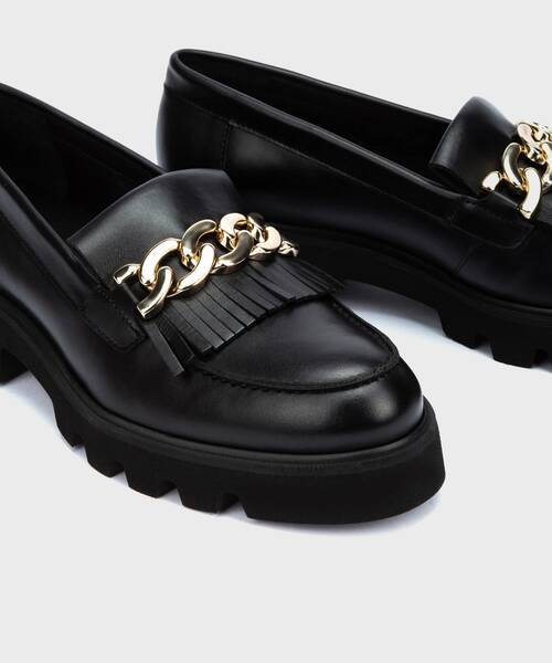 Loafers and Laces | HERMOSILLA 1568-A665P | BLACK | Martinelli