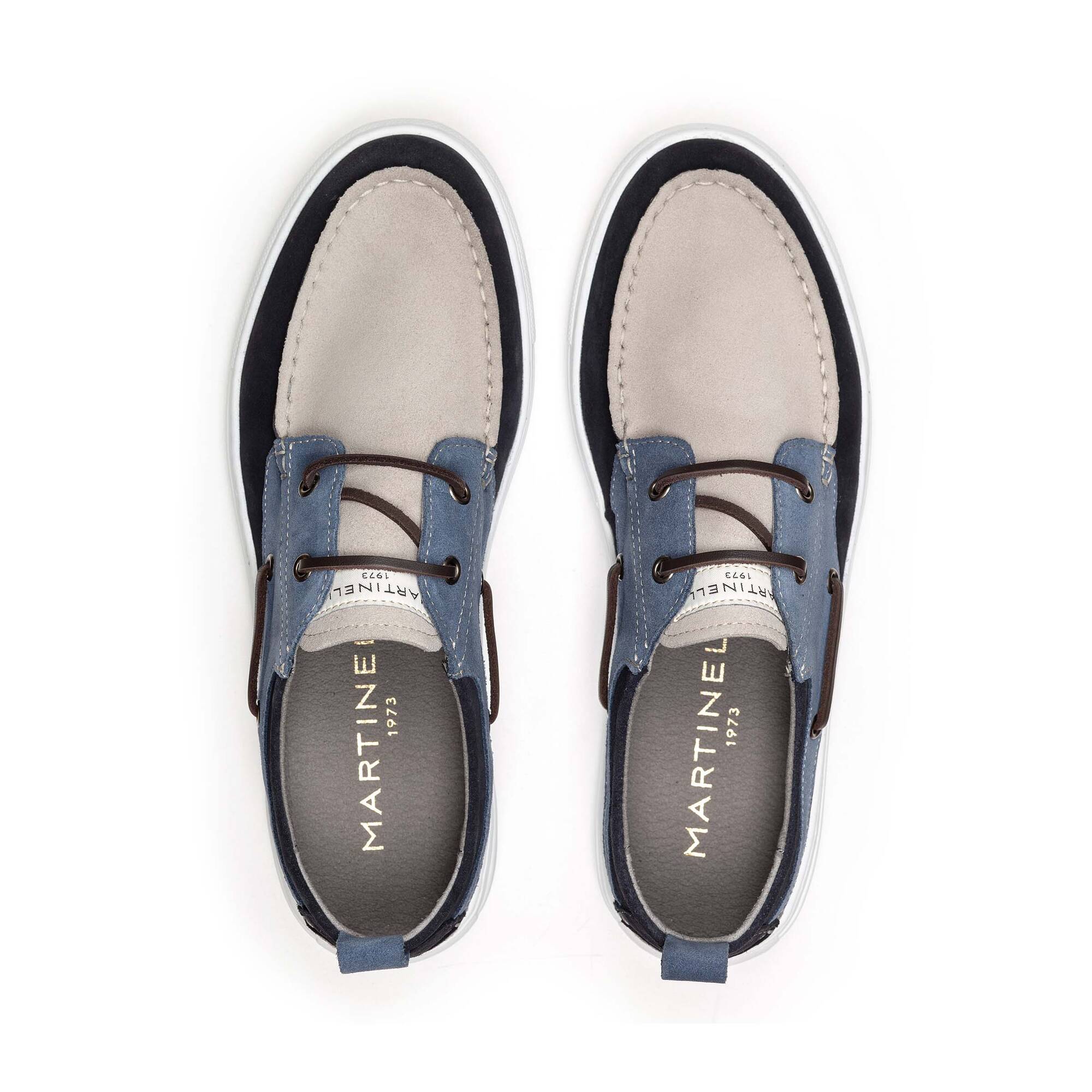 Boat shoes | RAWSON MT1659-2714W, STONE, large image number 100-MT1659-2714W_090_Martinelli_RAWSON_STONE_full.jpg | null