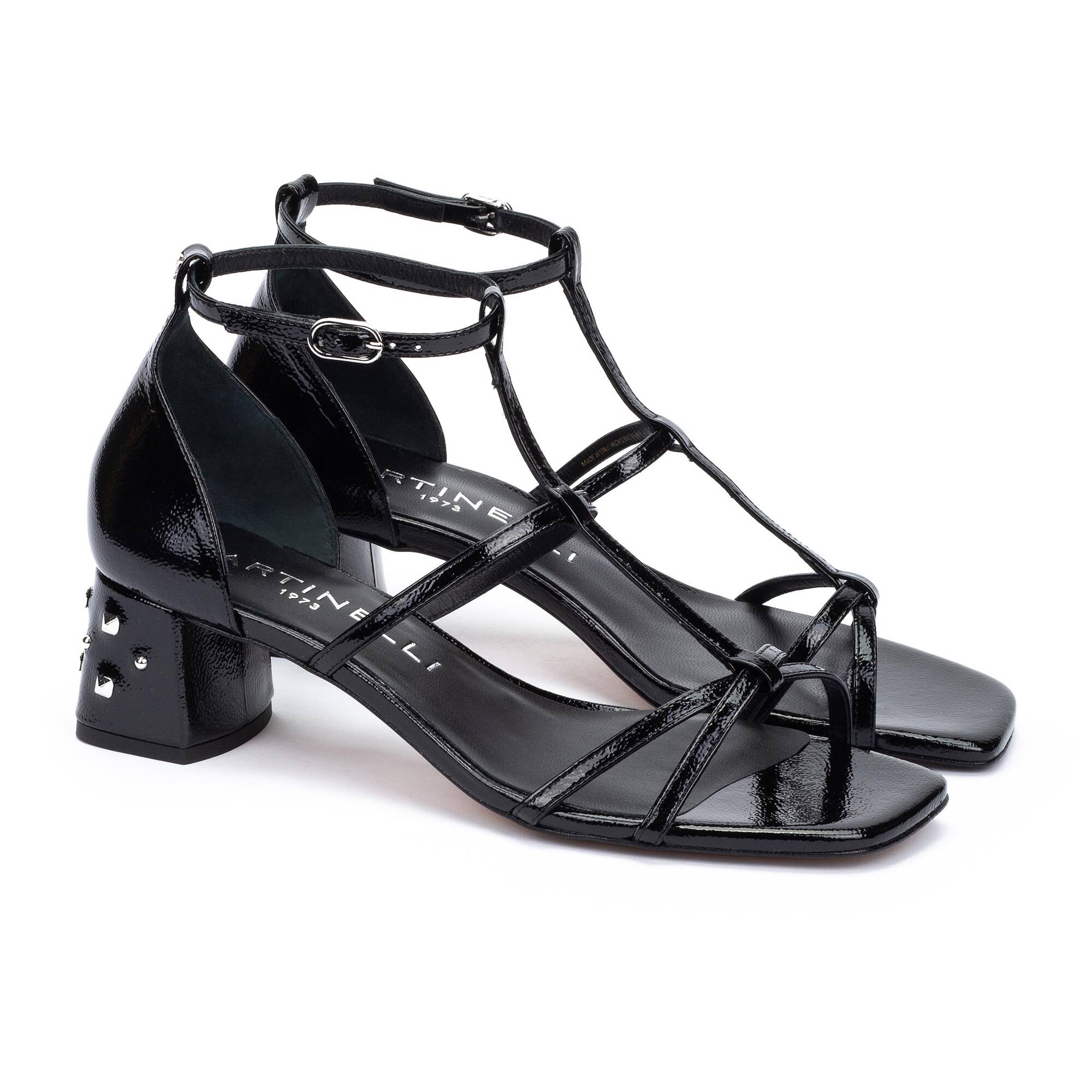 Sandalias tac&oacute;n | VETTABBIA 1751-B362D, BLACK, large image number 20-1751-B362D_000_Martinelli_VETTABBIA_BLACK_full.jpg | null