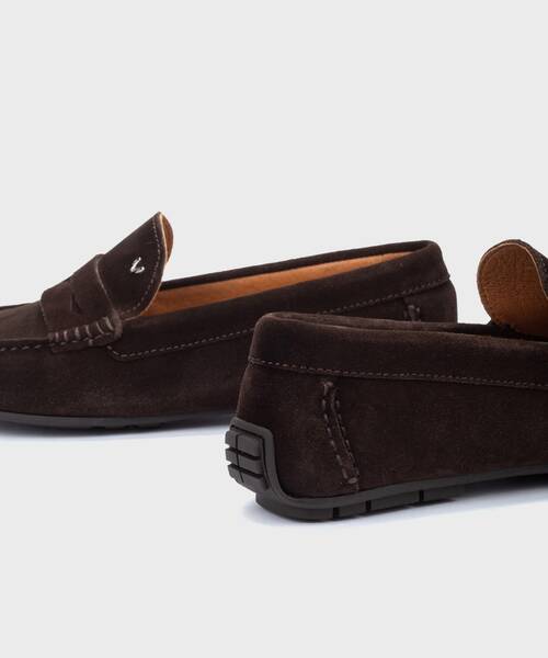 Slip on Loafers | PACIFIC 1411-2496X | DARKBROWN | Martinelli