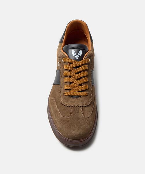 Men suede sneakers , SEAFORD C047 , SEAFORD C047-Z022W , LAUREL