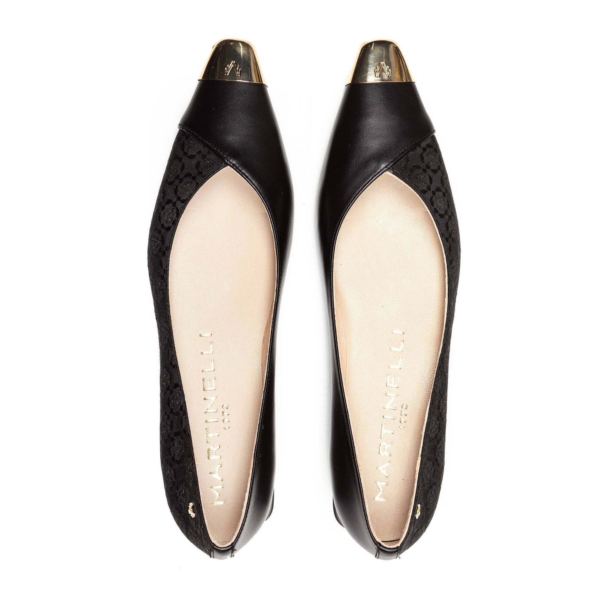 Ballet flats | MELANIE 1664-B065TR, BLACK, large image number 100-1664-B065TR_000_Martinelli_MELANIE_BLACK_full.jpg | null