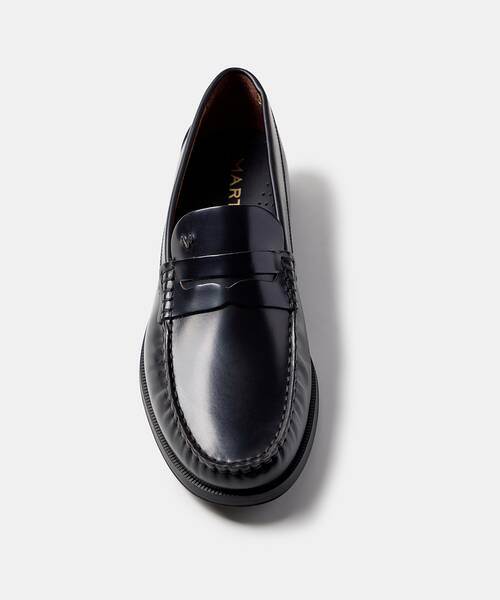 Men loafers , FORTHILL 1623 , FORTHILL 1623-2761N , BLACK