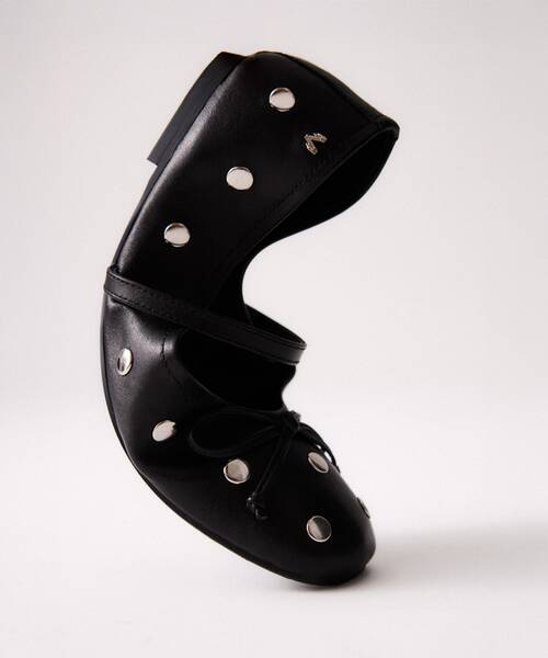 Ballet flats | VIADANA S022-B517PY | BLACK | Martinelli
