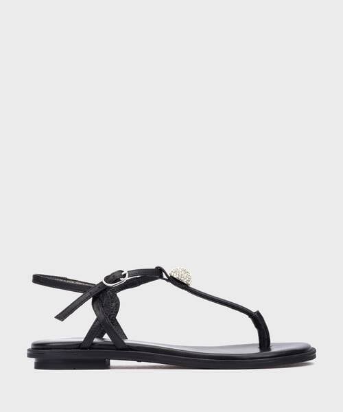 Sandales plates | MAZZINI 1535-B253Z | BLACK | Martinelli