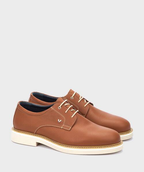 Lace up shoes | ROYSTON 1710-2852B | BRANDY | Martinelli