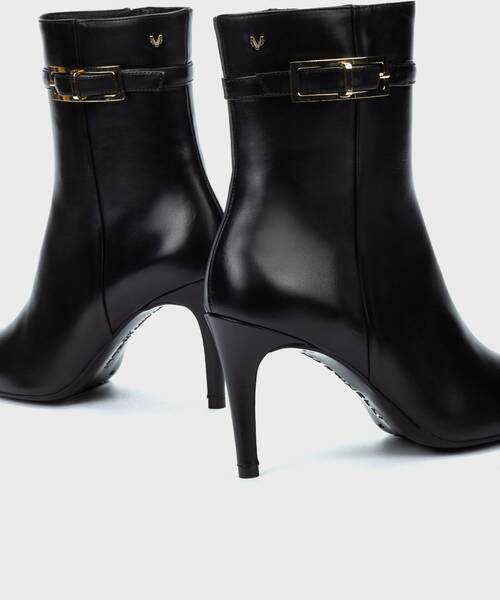 Heeled Ankle Boots | THELMA 1489-B178K | BLACK | Martinelli