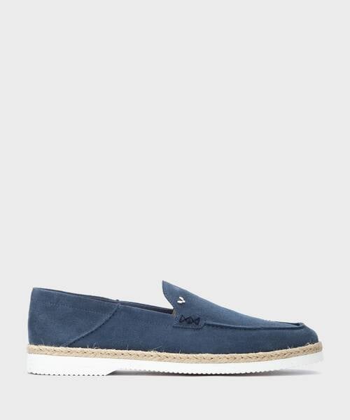 Slip on Loafers | THAMES 1694-2872W | AZULMAR | Martinelli
