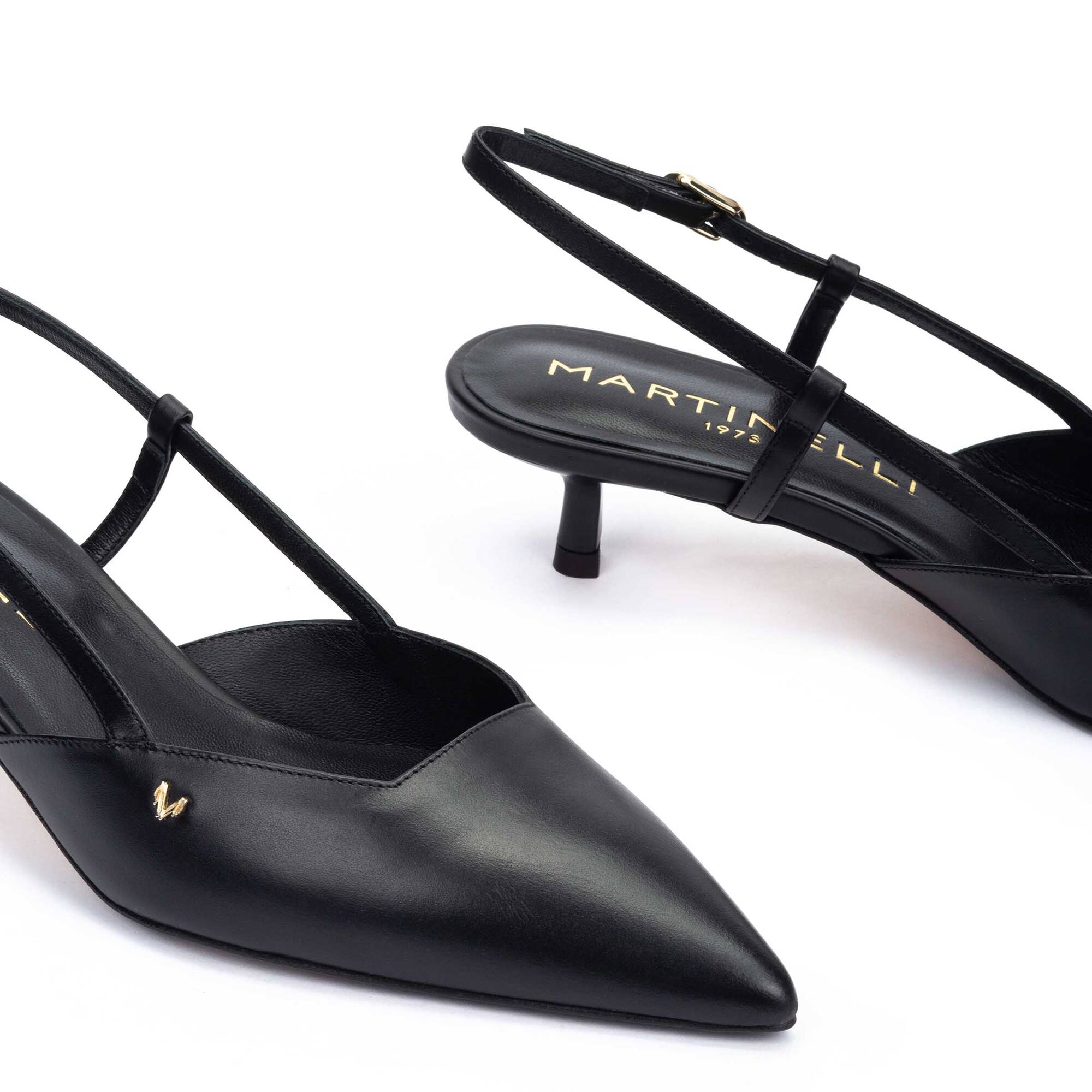 Heels | GAETA 1746-B345P, BLACK, large image number 60-1746-B345P_000_Martinelli_GAETA_BLACK_full.jpg | null