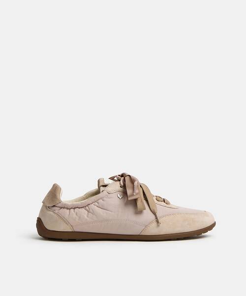Women slim-sole sneakers , BELLECHASE S057 , BELLECHASE S057-B655AY , SAND